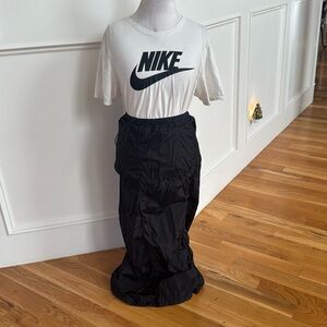 Lightweight PARACHUTE Maxi skirt, med 8-10